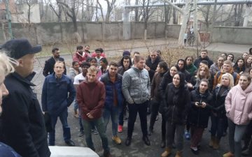 Протипожежний інструктаж та навчальна евакуація при надзвичайних ситуаціях для студентів ОНМедУ
