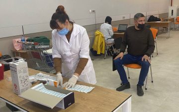 Студенти-волонтери медичних факультетів ОНМедУ долучились до масової вакцинації населення