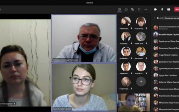 Спільне онлайн-засідання кафедри внутрішньої медицини № 1 з курсом серцево-судинної патології та кафедри акушерства та гінекології