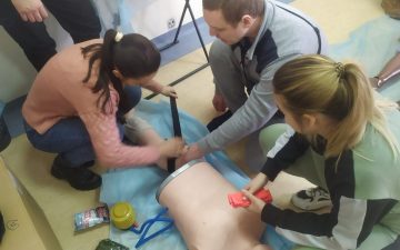 В Одеському національному медичному університеті проведені тренінги для викладачів кафедр та бійців територіальної оборони