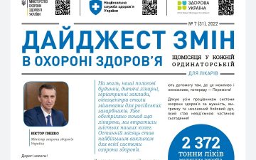 Дайджести для медичних працівників та інших фахівців сфери охорони здоров’я