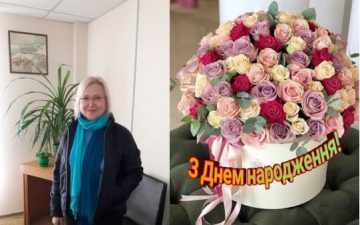 Вітаємо з ювілеєм Фізор Наталію Селіверстівну!
