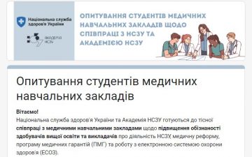 Опитування студентів і інтернів ОНМедУ щодо співпраці с НСЗУ та Академією НСЗУ