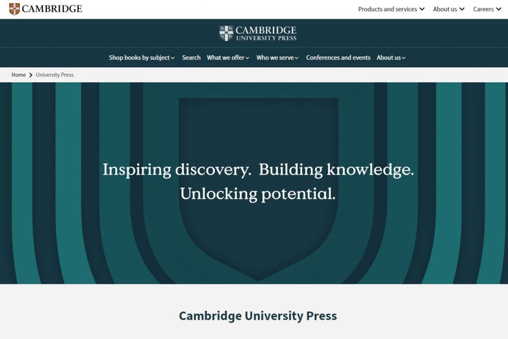 Безкоштовна публікація у журналах Cambridge University Press
