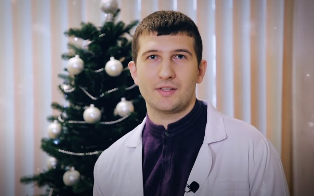 З Новим роком: медичний факультет №2
