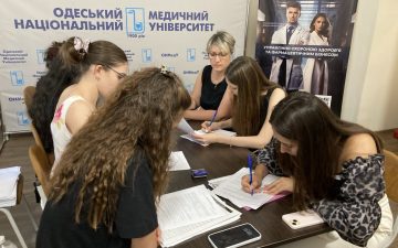 The main stage of the admissions campaign has started at Odesa National Medical University