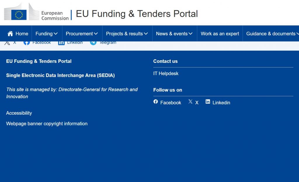Конкурс проєктних заявок за типом фінансування Staff Exchanges (обміни персоналом): MSCA Staff Exchanges 2024