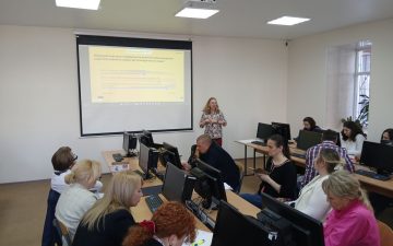 В ОНМедУ триває цикл семінарів “Peer Trainers” у межах міжнародного проєкту Erasmus+ UkraineDigiTrans