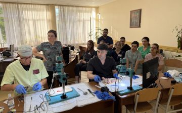 Одеський національний медичний університет співпрацює з видатним мікрохірургом Олафсом Ліберманісом