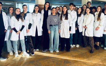 Сумісне засідання наукових гуртків кафедр акушерства і гінекології та педіатрії на базі Одеської обласної дитячої клінічної лікарні