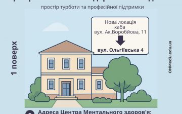 Центр ментального здоров’я ОНМедУ: простір турботи та професійної підтримки