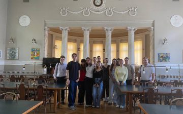 Відвідування студентами ОНМедУ Одеської національної наукової бібліотеки