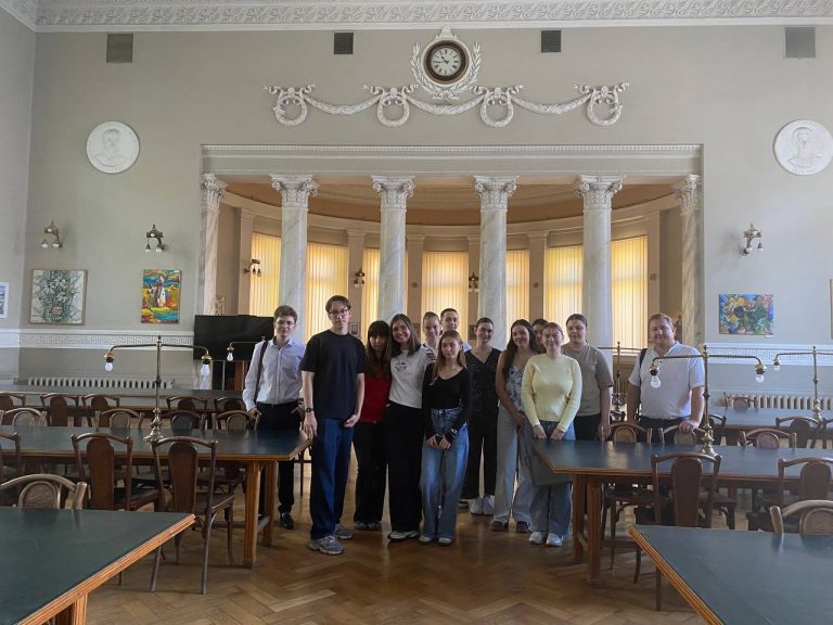 Відвідування студентами ОНМедУ Одеської національної наукової бібліотеки