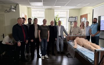 В ОНМедУ відбувся тренінг з експлуатації симулятора SimMan 3G Essential Bleed, наданого ВООЗ