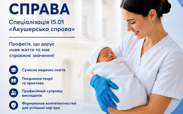 👶 Обирай професію, яка дарує нове життя!