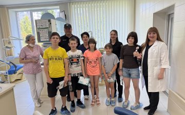 ОНМедУ дбає про здоров’я дітей: в Університетській клініці надали стоматологічну допомогу дітям-сиротам