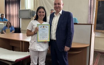 🎉В Університетській клініці ОНМедУ привітали медичних працівників із професійним святом