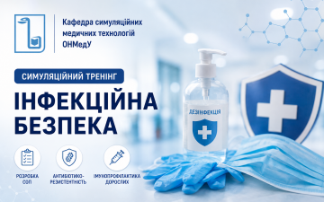 Симуляційний тренінг «Інфекційна безпека. Розробка СОП. Антибіотикорезистентність. Імунопрофілактика дорослих»