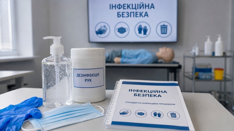 Симуляційний тренінг «Інфекційна безпека. Розробка СОП. Імунопрофілактика дорослих»