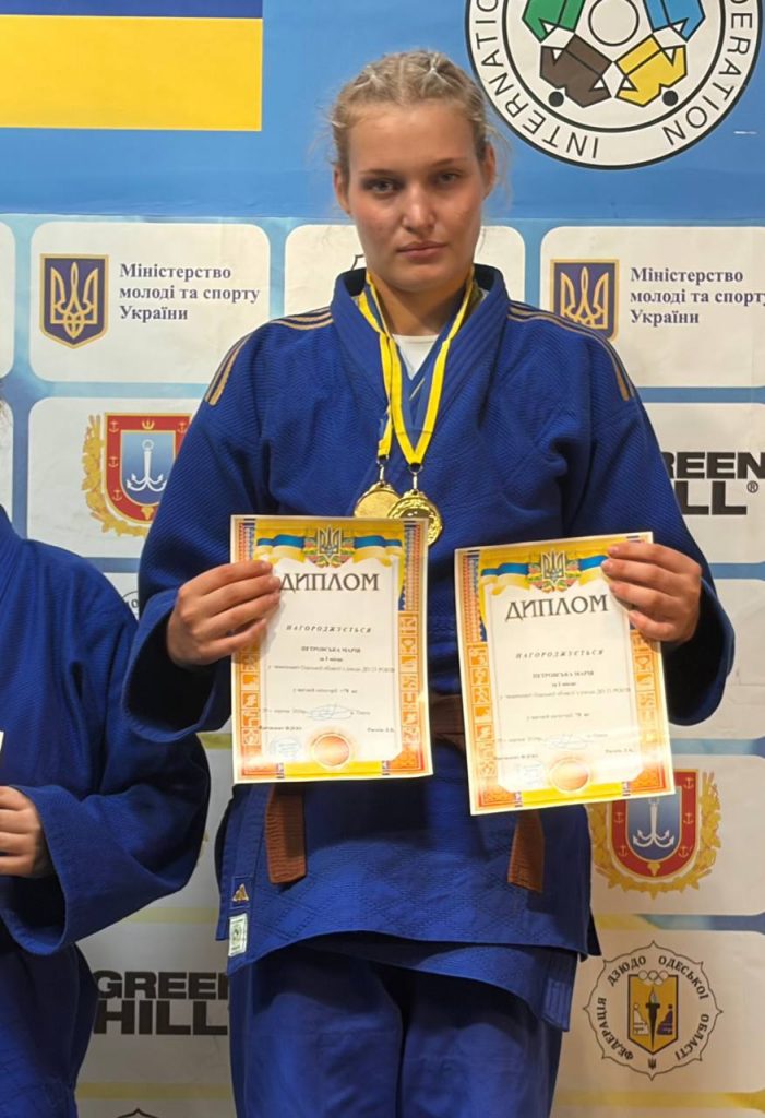 🥋 Студентка ОНМедУ Марія Петровська виборола І місце на Відкритому чемпіонаті Одеської області з дзюдо