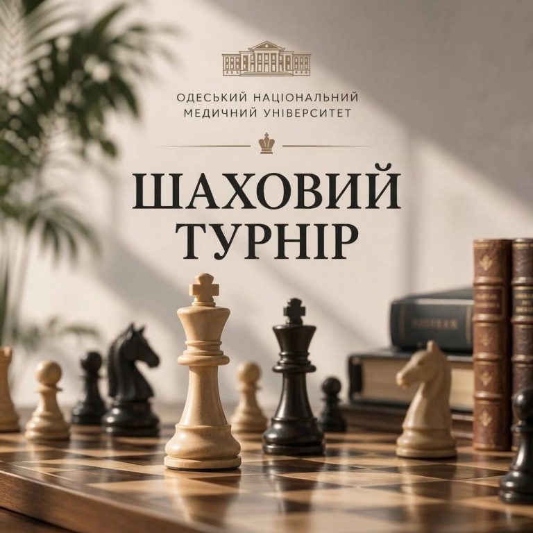♟ ТУРНІР З ШАХІВ В ОНМедУ ♟